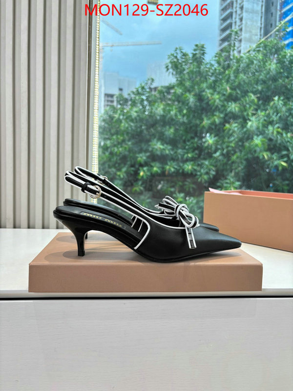 Women Shoes-Miu Miu 1:1 replica ID: SZ2046 $: 129USD