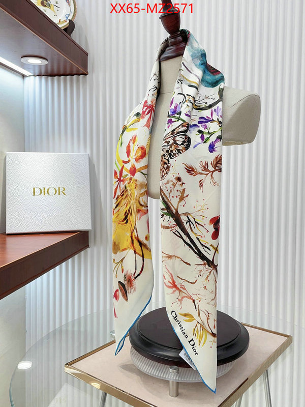 Scarf-Dior from china ID: MZ2571 $: 65USD