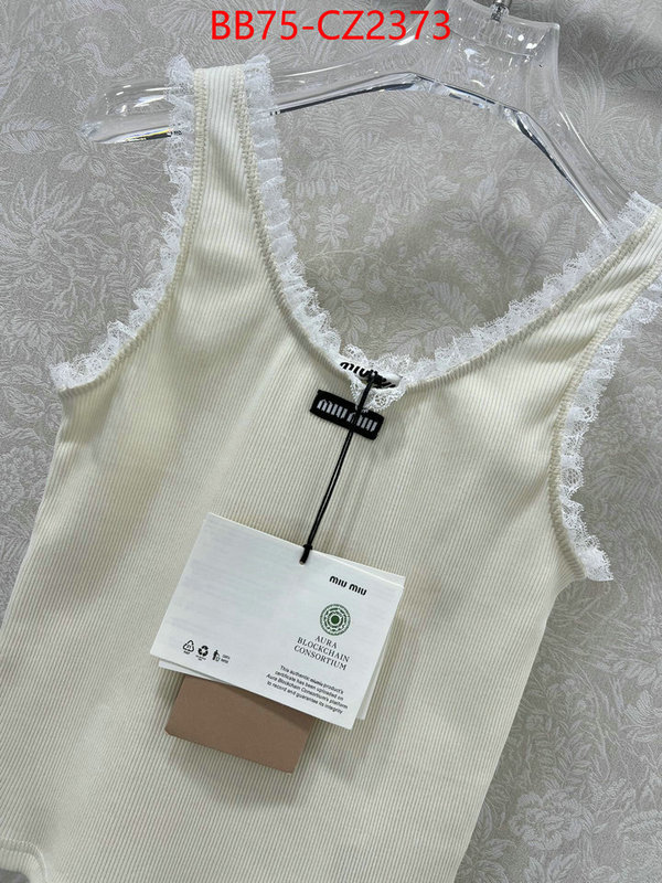 Clothing-MIU MIU top quality ID: CZ2373 $: 75USD