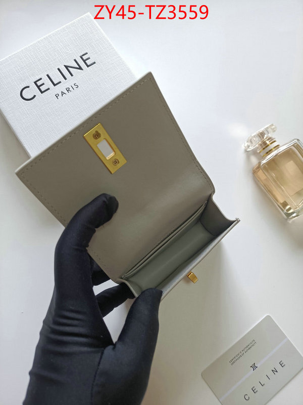 CELINE Bags(4A)-Wallet wholesale ID: TZ3559 $: 45USD,