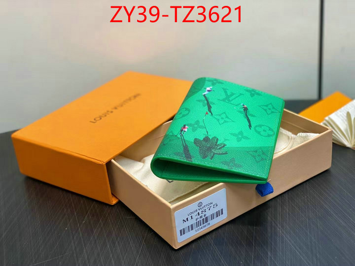 LV Bags(4A)-Wallet replica designer ID: TZ3621 $: 39USD,