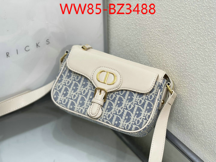 Dior Bags(4A)-Crossbody- for sale cheap now ID: BZ3488 $: 85USD,