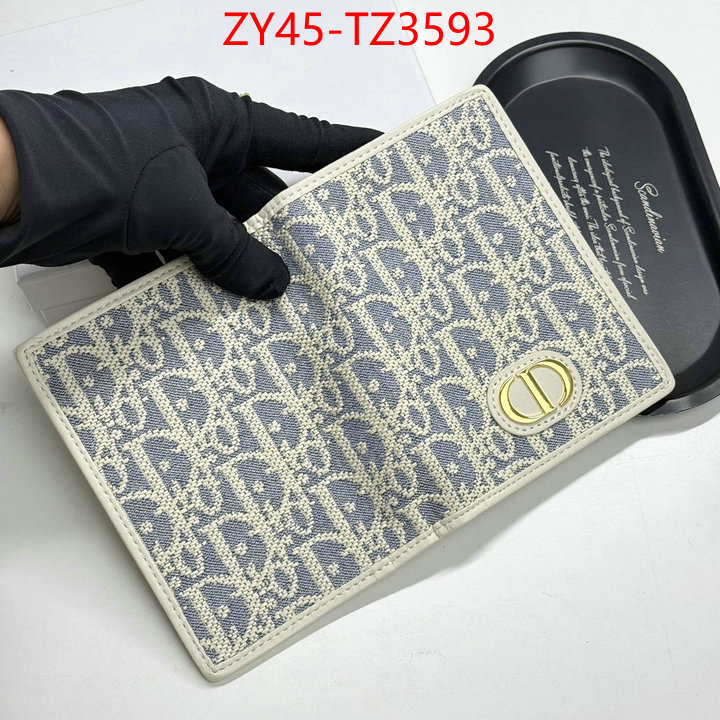 Dior Bags(4A)-Wallet- sellers online ID: TZ3593 $: 45USD,