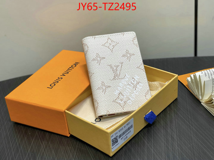 LV Bags(TOP)-Wallet outlet sale store ID: TZ2495 $: 65USD,