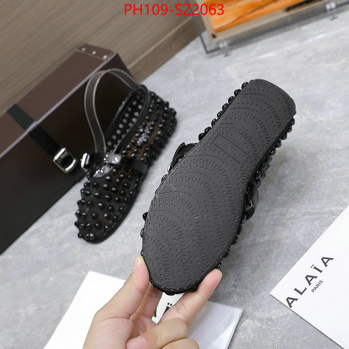 Women Shoes-ALAIA buy high-quality fake ID: SZ2063 $: 109USD