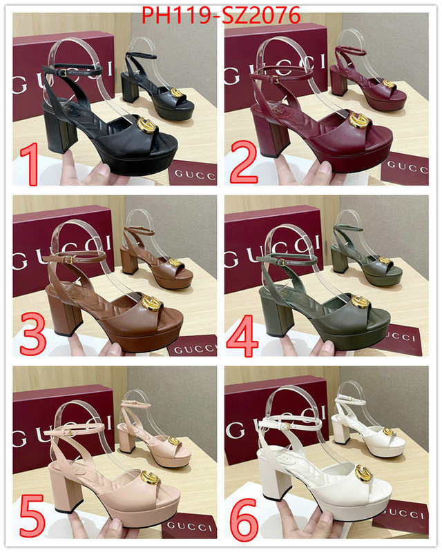 Women Shoes-Gucci best luxury replica ID: SZ2076 $: 119USD