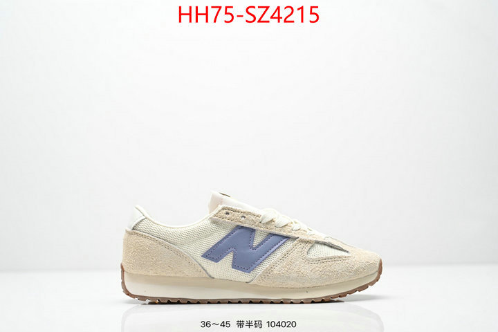 Men Shoes-New Balance where can you buy replica ID: SZ4215 $: 75USD