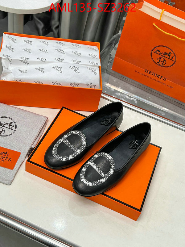 Women Shoes-Hermes aaaaa class replica ID: SZ3262 $: 135USD