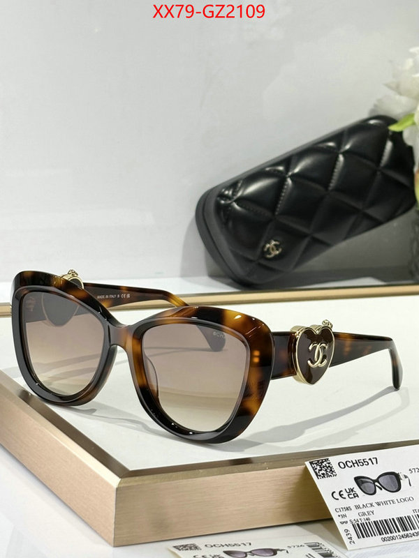 Glasses-Chanel where quality designer replica ID: GZ2109 $: 79USD