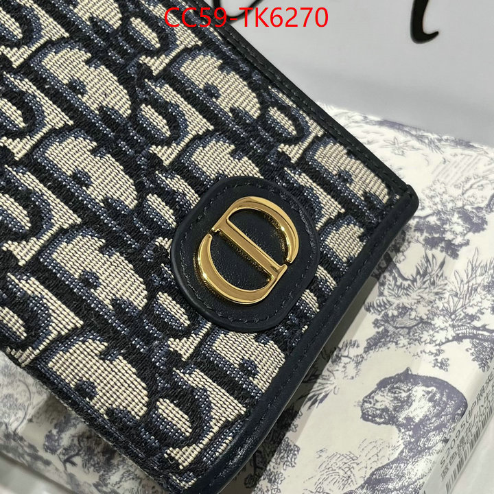 Dior Bags(TOP)-Wallet- can you buy knockoff ID: TK6270 $: 59USD,
