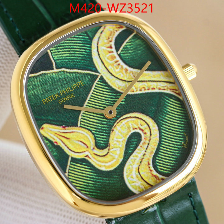 Watch(TOP)-Patek Philippe buy replica ID: WZ3521 $: 420USD