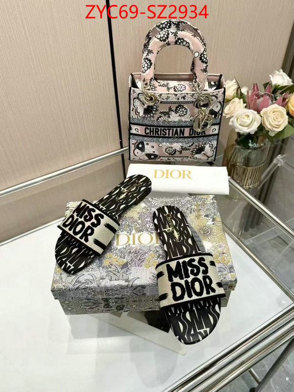 Women Shoes-Dior wholesale imitation designer replicas ID: SZ2934 $: 69USD