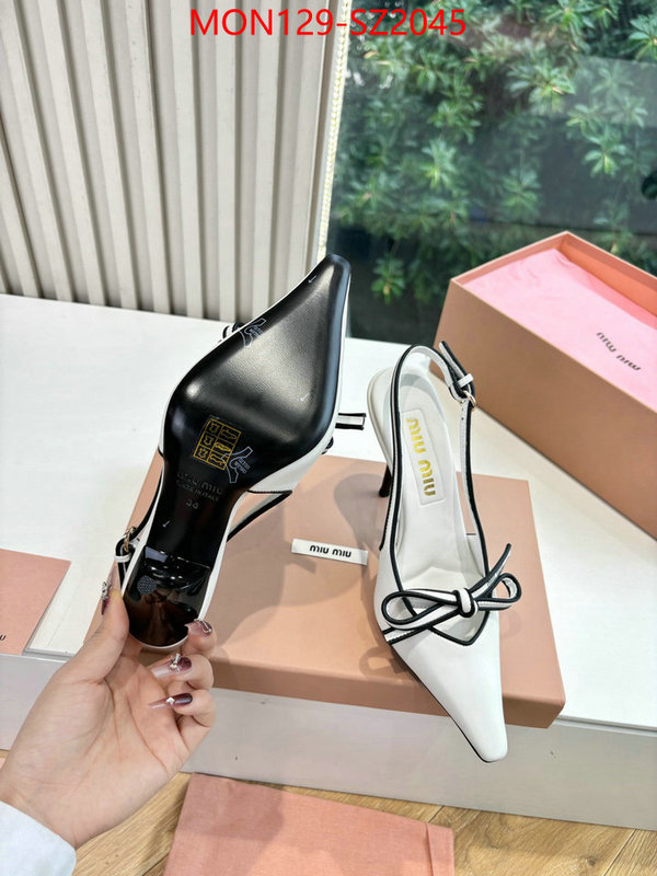 Women Shoes-Miu Miu practical and versatile replica designer ID: SZ2045 $: 129USD