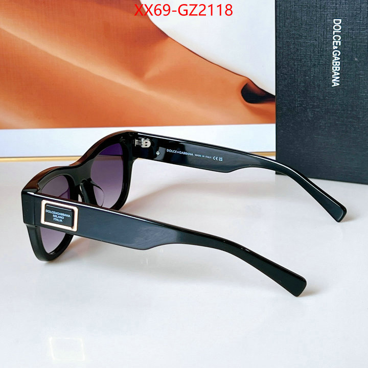 Glasses-DG top perfect fake ID: GZ2118 $: 69USD