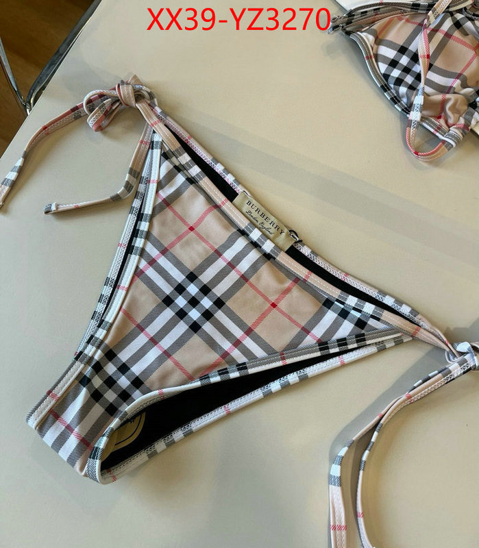 Swimsuit-Burberry brand designer replica ID: YZ3270 $: 39USD