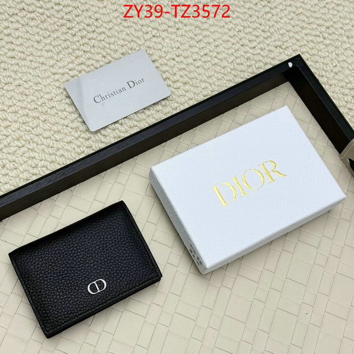 Dior Bags(4A)-Wallet- replica sale online ID: TZ3572 $: 39USD,