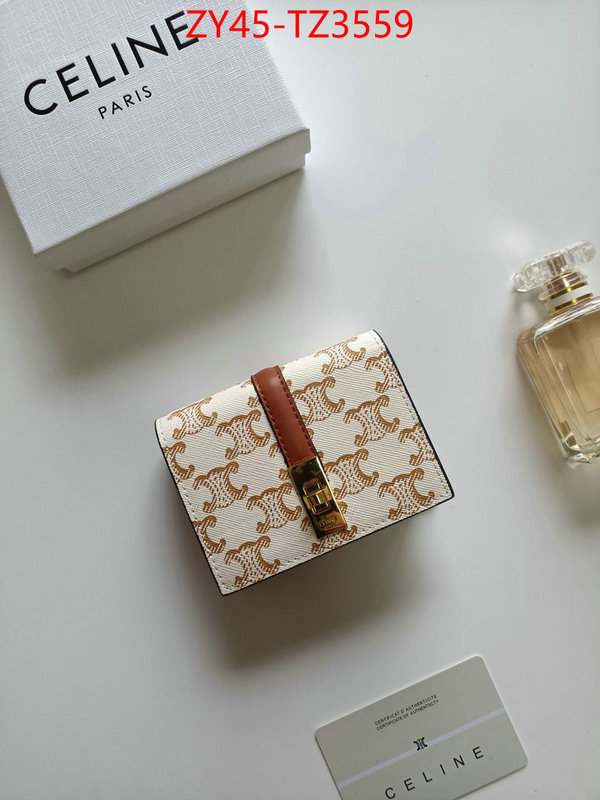 CELINE Bags(4A)-Wallet wholesale ID: TZ3559 $: 45USD,