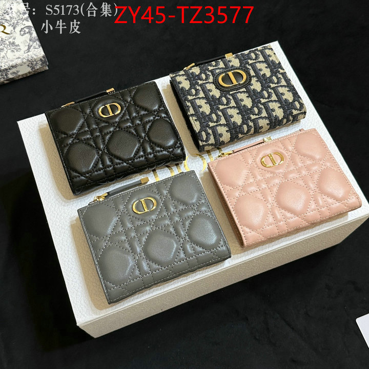 Dior Bags(4A)-Wallet- the highest quality fake ID: TZ3577 $: 45USD,