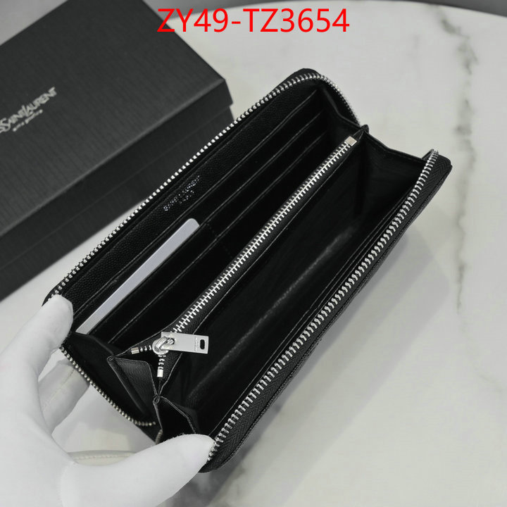 YSL Bags(4A)-Wallet- shop cheap high quality 1:1 replica ID: TZ3654 $: 49USD,