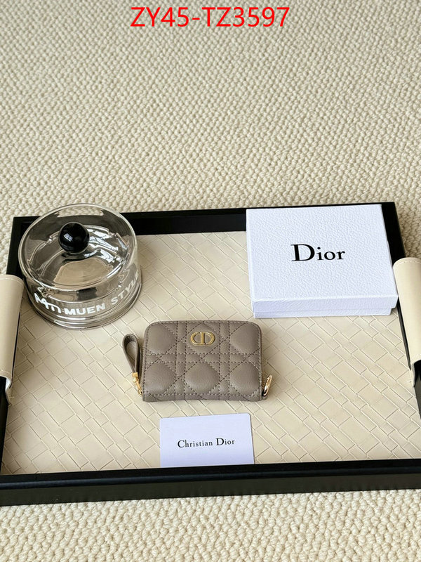 Dior Bags(4A)-Wallet- new designer replica ID: TZ3597 $: 45USD,