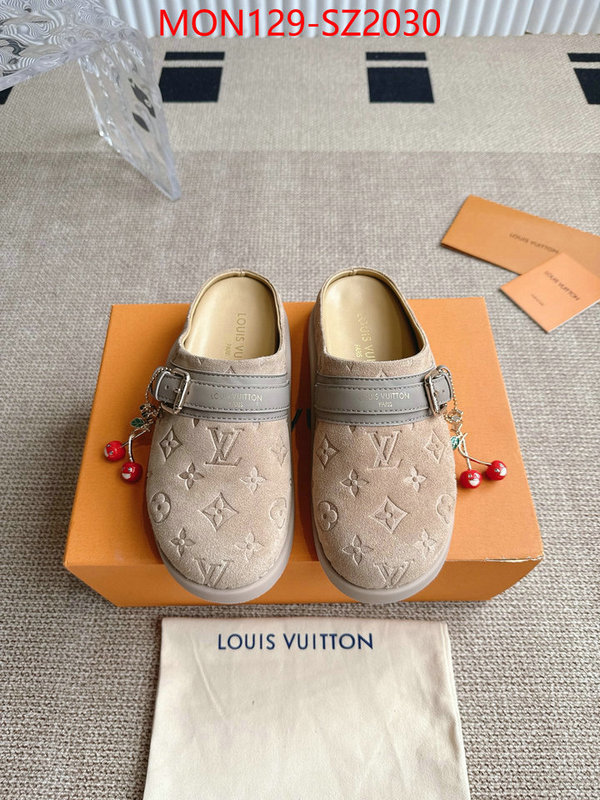 Women Shoes-LV designer wholesale replica ID: SZ2030 $: 129USD