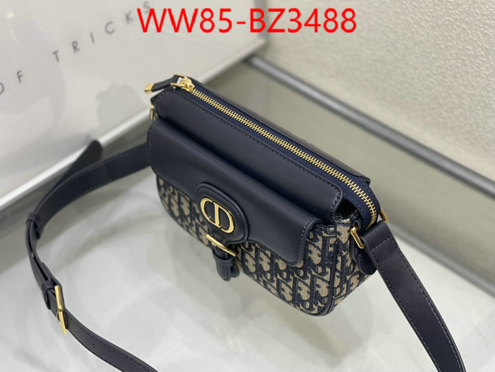 Dior Bags(4A)-Crossbody- for sale cheap now ID: BZ3488 $: 85USD,