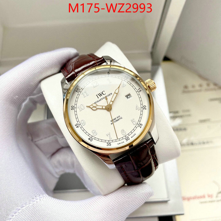 Watch(4A)-IWC best quality fake ID: WZ2993 $: 175USD-shoes yupoo Watch(4A)-IWC best quality fake ID: WZ2993 $: 175USD