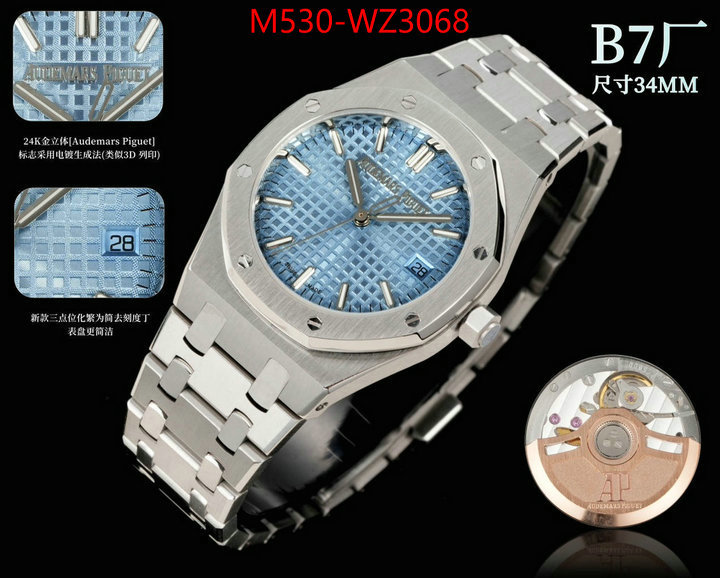 Watch(TOP)-Audemars Piguet luxury cheap replica ID: WZ3068 $: 530USD-shoes yupoo Watch(TOP)-Audemars Piguet luxury cheap replica ID: WZ3068 $: 530USD