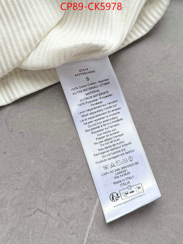 Clothing-Dior 2024 aaaaa replica 1st copy ID: CK5978 $: 89USD
