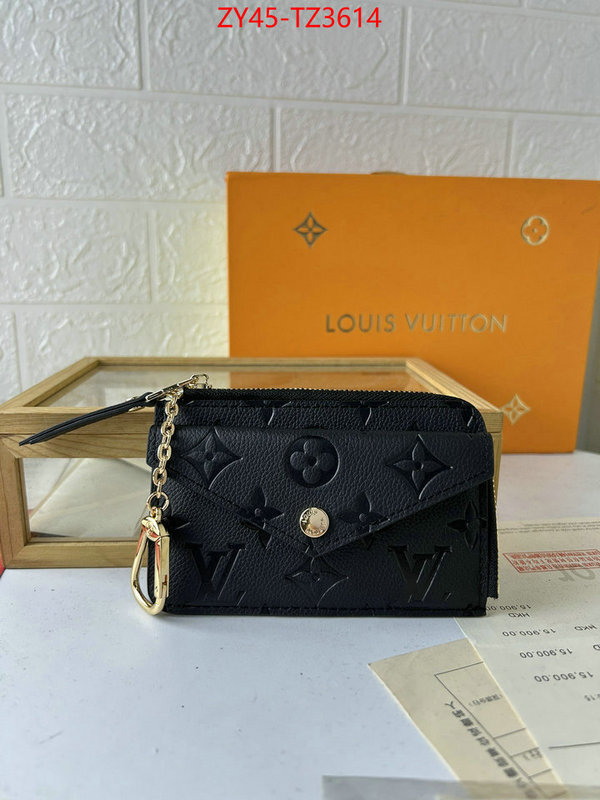 LV Bags(4A)-Wallet buy first copy replica ID: TZ3614 $: 45USD,