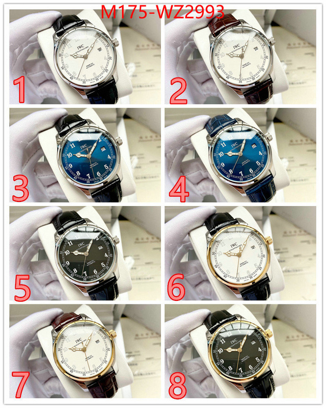 Watch(4A)-IWC best quality fake ID: WZ2993 $: 175USD-shoes yupoo Watch(4A)-IWC best quality fake ID: WZ2993 $: 175USD