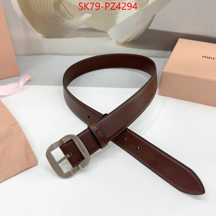 Belts-MIU MIU where can i buy ID: PZ4294 $: 79USD