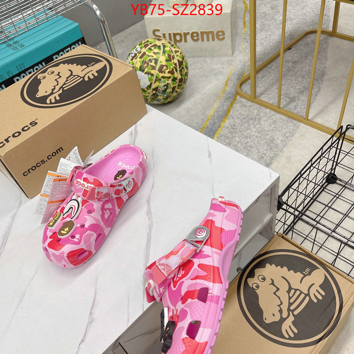 Men Shoes-Crocs replica aaaaa designer ID: SZ2839 $: 75USD