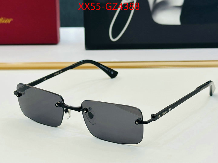 Glasses-Cartier top grade ID: GZ4388 $: 55USD