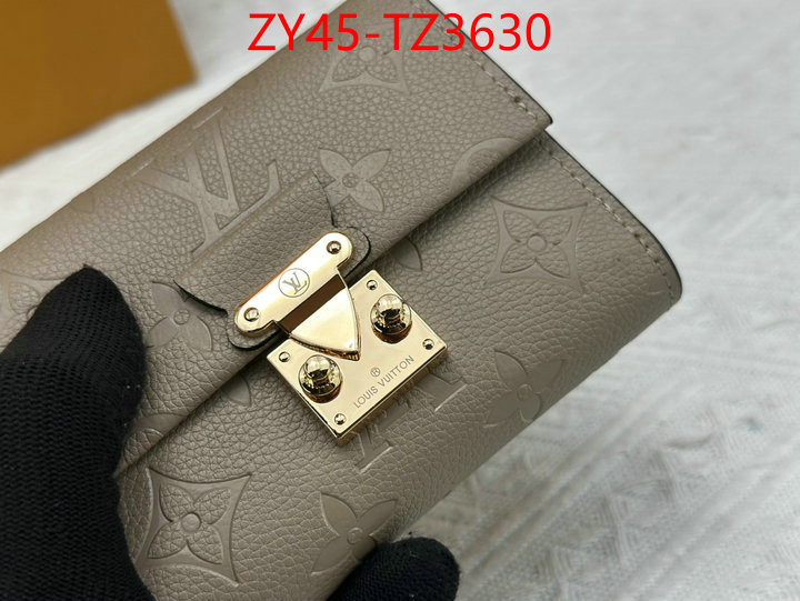 LV Bags(4A)-Wallet where to buy replicas ID: TZ3630 $: 45USD,