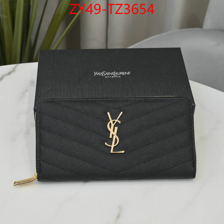 YSL Bags(4A)-Wallet- shop cheap high quality 1:1 replica ID: TZ3654 $: 49USD,