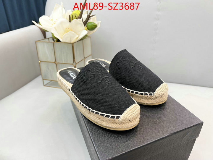 Women Shoes-Prada best fake ID: SZ3687 $: 89USD