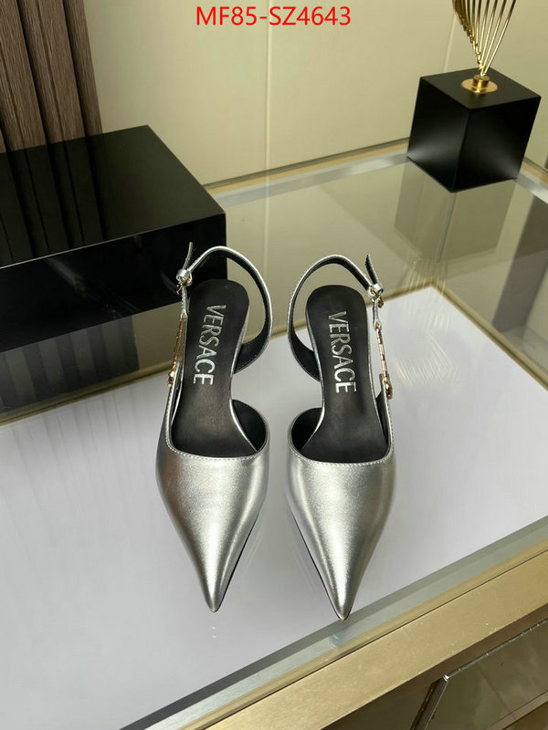 Women Shoes-Versace fake high quality ID: SZ4643 $: 85USD