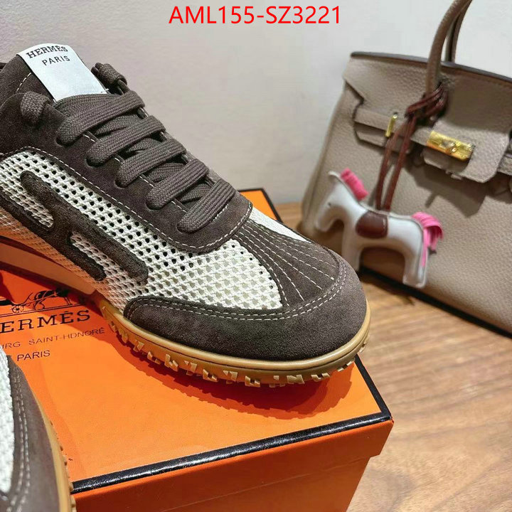 Men Shoes-Hermes fashion designer ID: SZ3221 $: 155USD