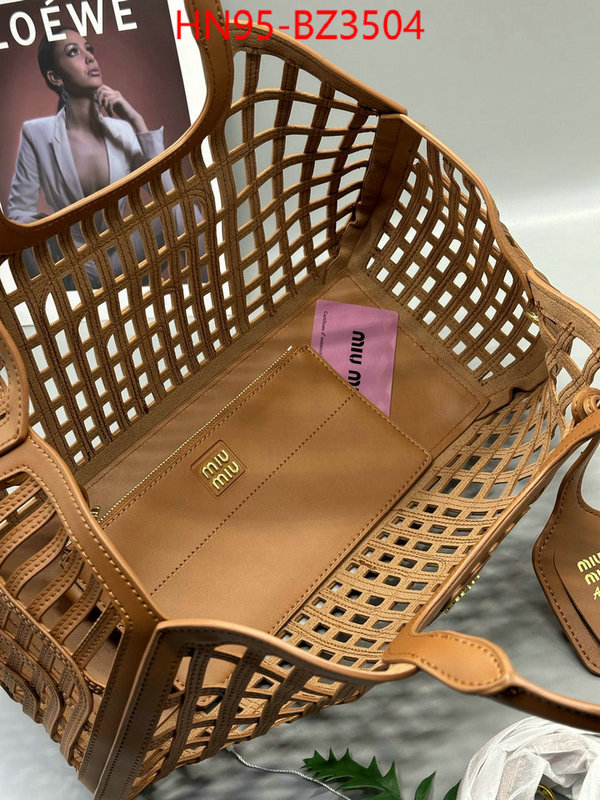 Miu Miu Bags(4A)-Handbag- what is a counter quality ID: BZ3504 $: 95USD,