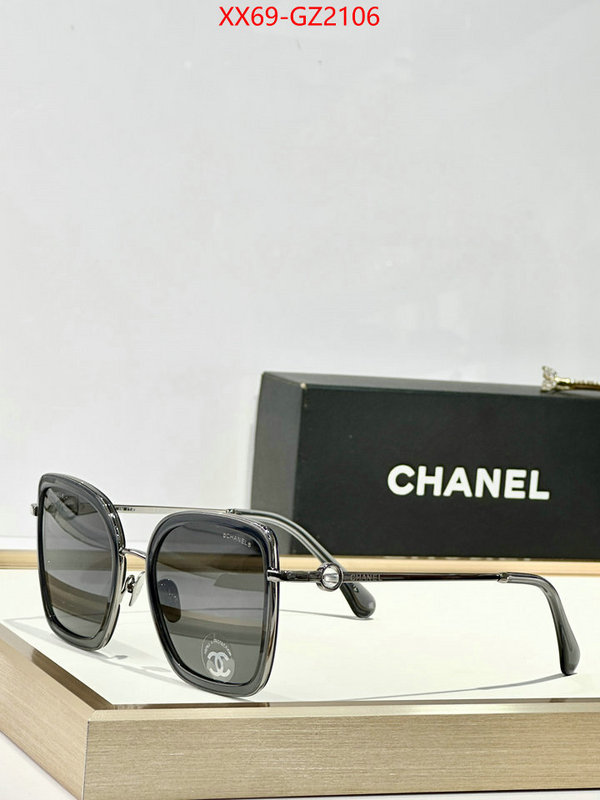 Glasses-Chanel online ID: GZ2106 $: 69USD