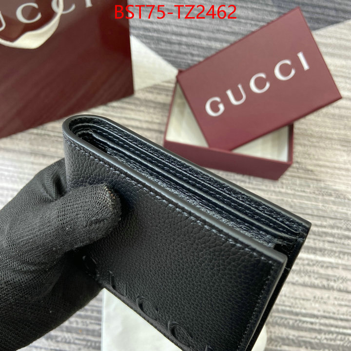 Gucci Bags(TOP)-Wallet- can you buy knockoff ID: TZ2462 $: 75USD,