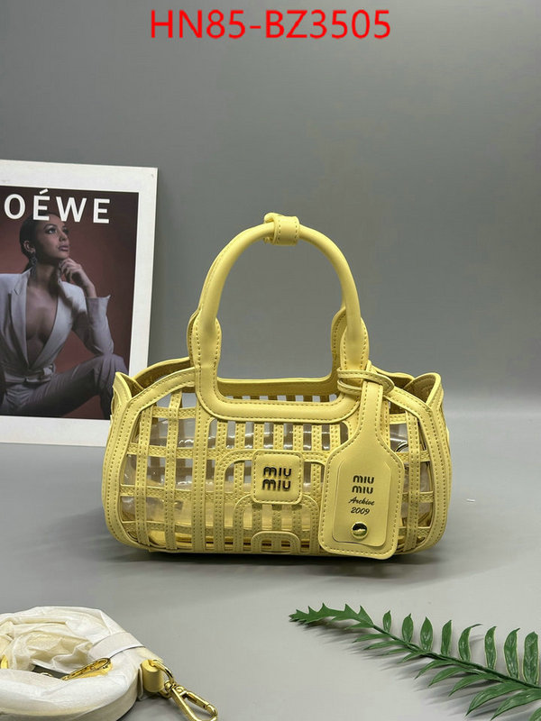 Miu Miu Bags(4A)-Handbag- how quality ID: BZ3505 $: 85USD,