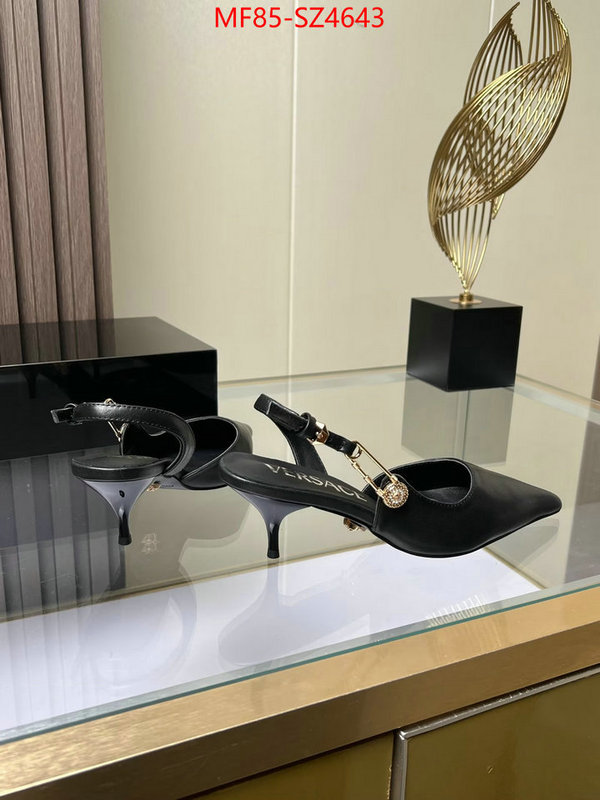 Women Shoes-Versace fake high quality ID: SZ4643 $: 85USD