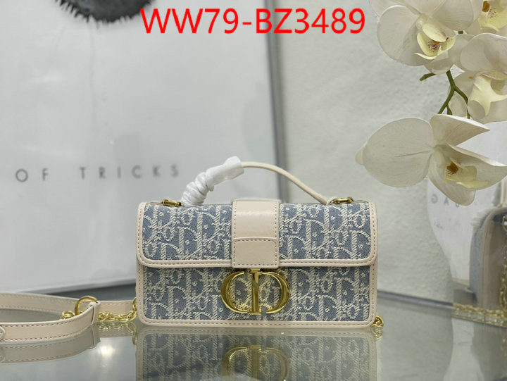 Dior Bags(4A)-Crossbody- luxury shop ID: BZ3489 $: 79USD,