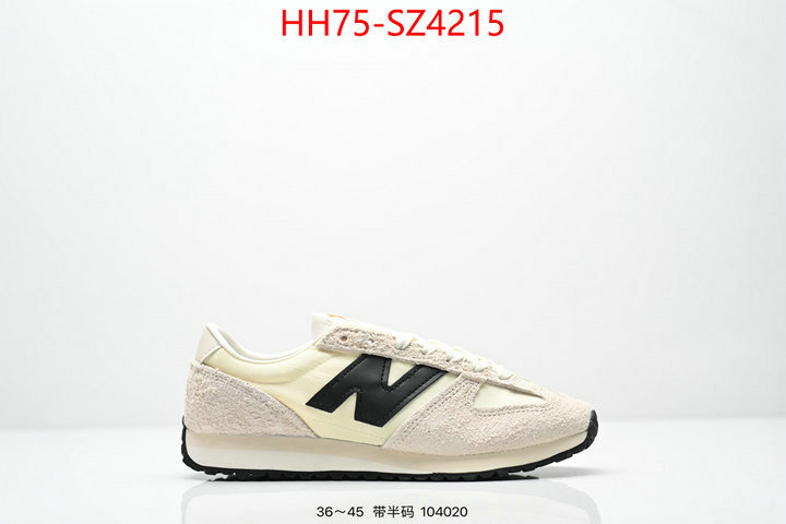Men Shoes-New Balance where can you buy replica ID: SZ4215 $: 75USD