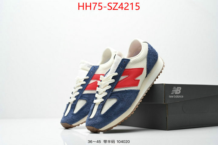 Men Shoes-New Balance where can you buy replica ID: SZ4215 $: 75USD