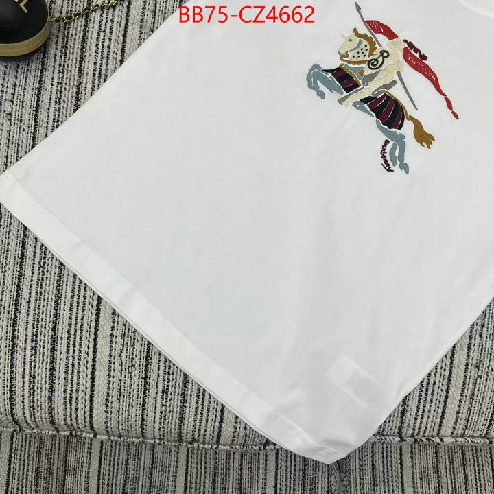 Clothing-Burberry top perfect fake ID: CZ4662 $: 75USD