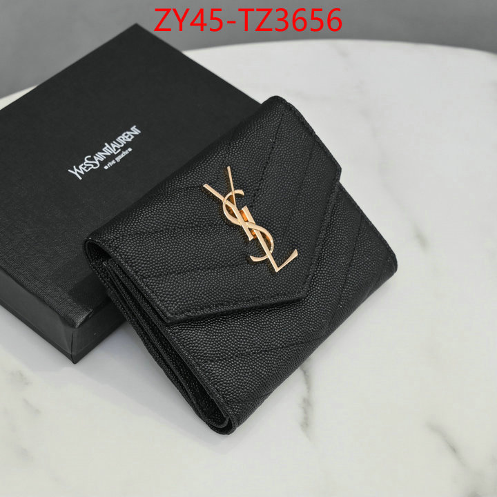 YSL Bags(4A)-Wallet- luxury fake ID: TZ3656 $: 45USD,