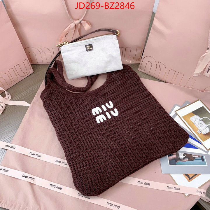 Miu Miu Bags(TOP)-Handbag- 7 star quality designer replica ID: BZ2846 $: 269USD,